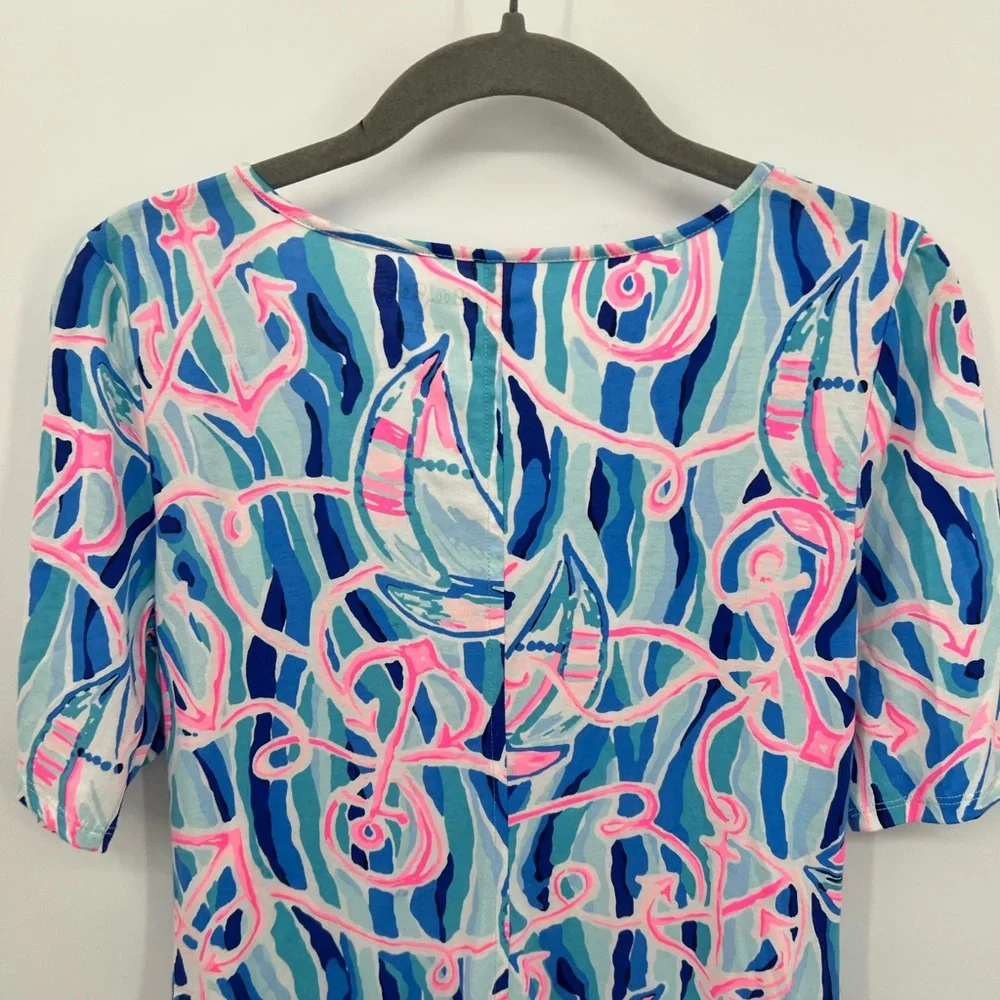 Lilly Pulitzer Gavyn Henley T-shirt dress - Picture 4 of 11